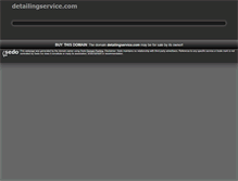 Tablet Screenshot of detailingservice.com
